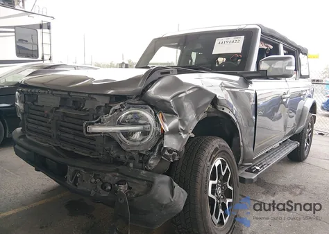 2022 Ford Bronco Outer Banks from USA, damaged, VIN 1FMDE5BH4NLB26043
